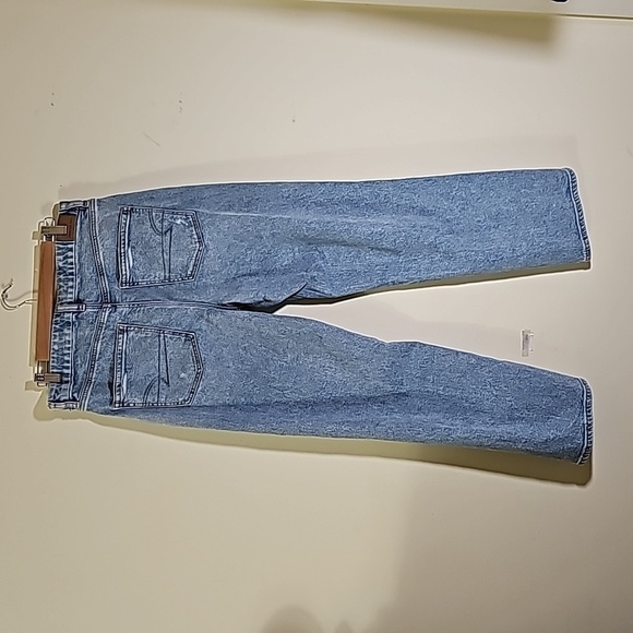 American Eagle Stretch Women's Curvy 90s Straight Size Waist 16 flat - Picture 5 of 7